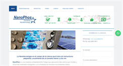 Desktop Screenshot of nanophos.com.mx